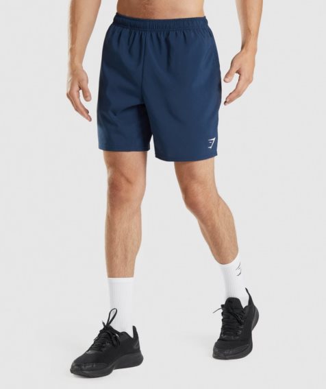 Men's Gymshark Arrival Shorts Navy | NZ 9KBLZH